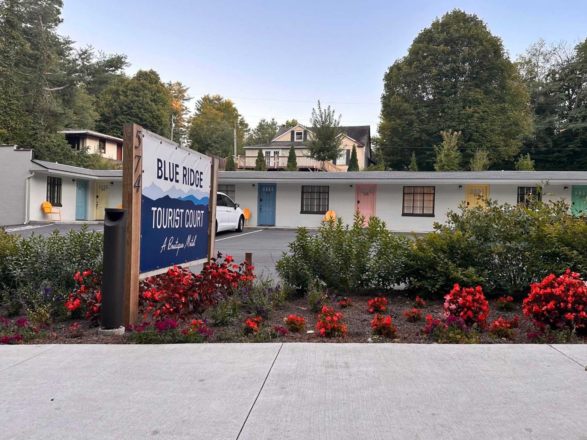 Blue Ridge Tourist Court Motel Boone Exterior foto